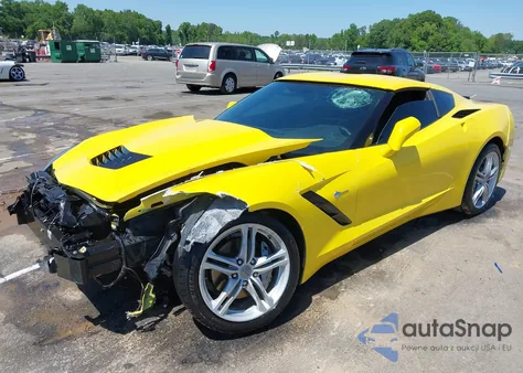 2016 Chevrolet Corvette Stingray из США, поврежденный, VIN 1G1YB2D77G5111974